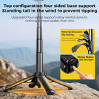 Free shipping,2026 New Upgrated 5-in-1 Magnetic Selfie Stick with Remote for Cell Phone 360° Rotation.Can Transforms into Mini Tripod/Camera Grip/Handheld Stabilizer/Phone Stand