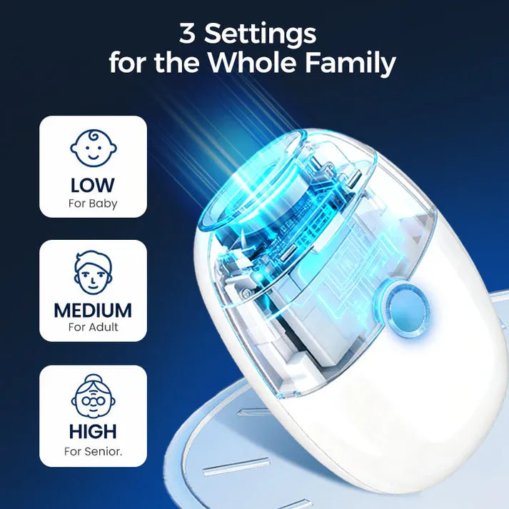 Big Promotion for Sales Boost🔥🔥🔥2Pcs Electric Nail Clipper 🔥🔥🔥  LED light is clear at night, automatic nail grinder, say goodbye to flying nails