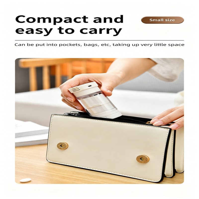 Japanese SP multi-functional medicine box, cutter, grinder storage box, alarm clock, water cup, five-in-one portable mini compartmentalization box