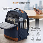 3-in-1 Magnetic Laptop Phone Tablet Adjustable Aluminum Stand | 8-Tier Ergonomic Lift Design, N55 Strong Magnetic, Infinite Multi-angle, Portable Pocket Size for Travel Vlog Office Zoom