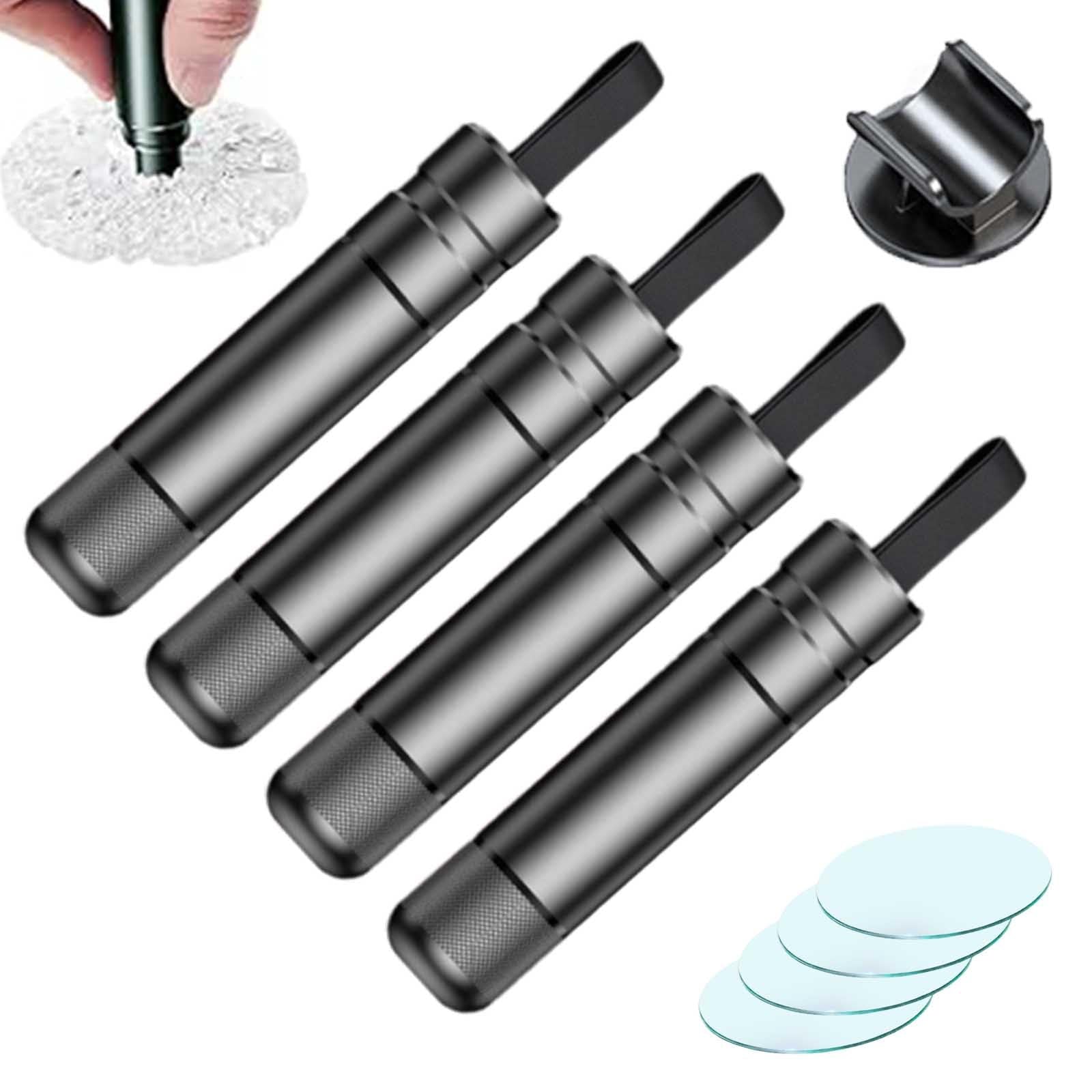 Final 5 Hours: 30%OFF/Gift of test glass 🔥4Pcs 2026 Upgraded Safety Hammer,Safe Hammer Glass Breaker Under Water,Seatbelt Cutter Window Breaker Emergency Escape Tool,Seat Belt Cutter and Glass Breaker for Cars