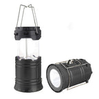 LED Camping Lantern, 【Solar Camping Lantern with Fan】Solar and Rechargeable Lantern Flashlight Collapsible and Portable Light for Daily/Camp/Hiking/Night Fishing/Emergency