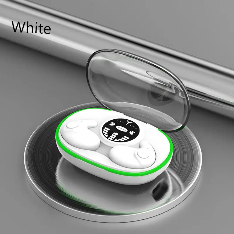 Invisible Sleep Wireless Earbuds for Side Sleepers Bluetooth 5.3 Ear Buds Comfortable Sleeping Headphones with Type-C Charging Port & HiFi Sound