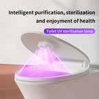 Toilet Lid Clean Lights Smart Toilet Lid UV Light Attachment with Built-in Rechargeable Battery, Reduces Bacterial Exposure, Easy-to-Install Hygiene Solution for Bathroom Cleanliness